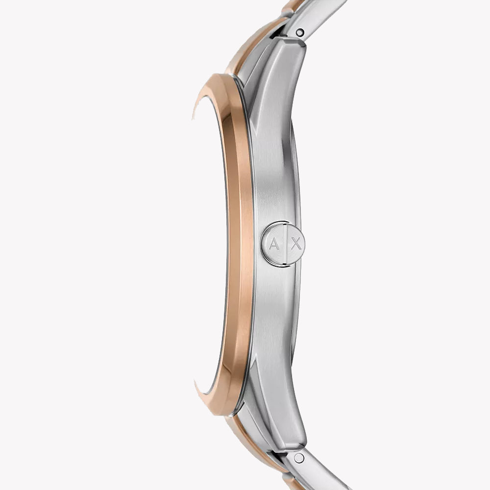 A|X Armani Exchange Women's Silver/Rose Gold Watch | Ax1882