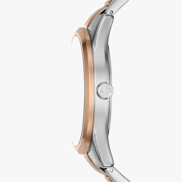 A|X Armani Exchange Women's Silver/Rose Gold Watch | Ax1882