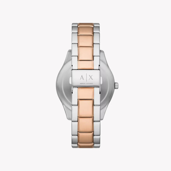 A|X Armani Exchange Women's Silver/Rose Gold Watch | Ax1882