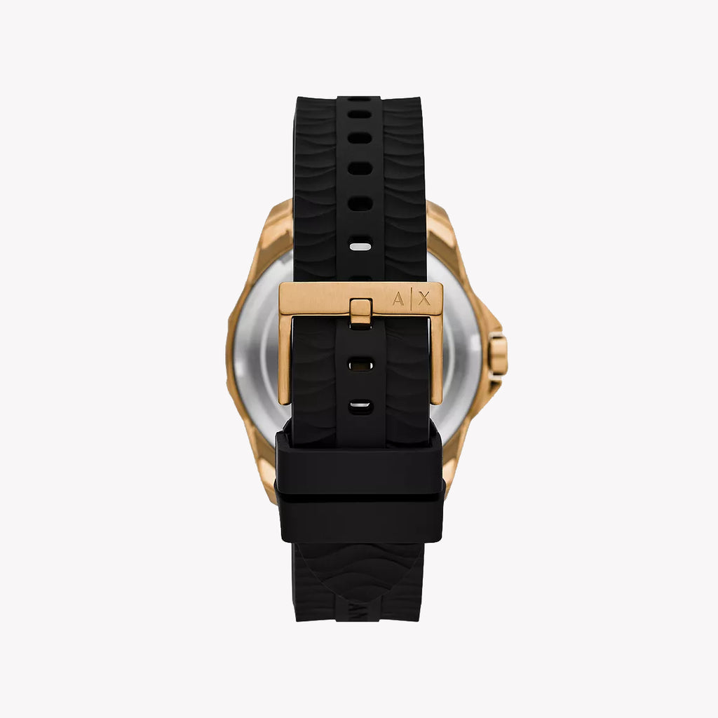 A|X Armani Exchange Men's Gold/Black Watch | Ax1954