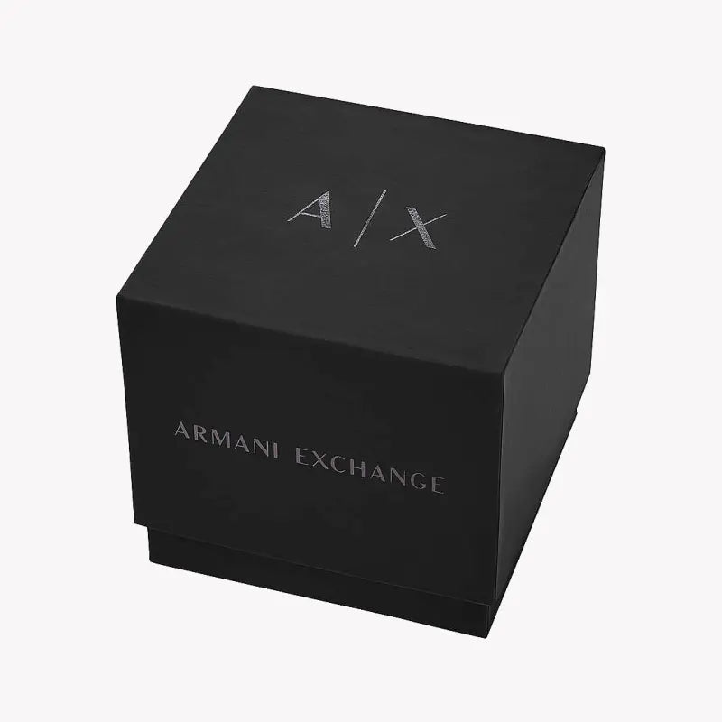 A|X Armani Exchange Men's Silver & Gold Watch, Green Dial | Ax1966