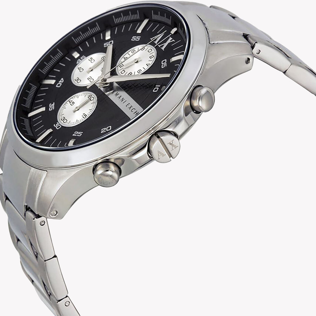 A|X Armani Exchange Men's Silver Stainless Steel Watch | Ax2152