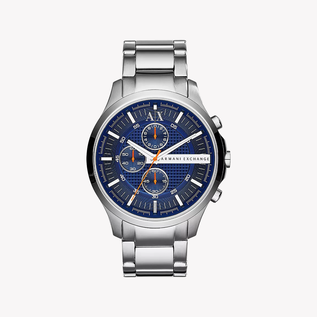 A|X Men's Silver Stainless Steel Watch | Ax2155