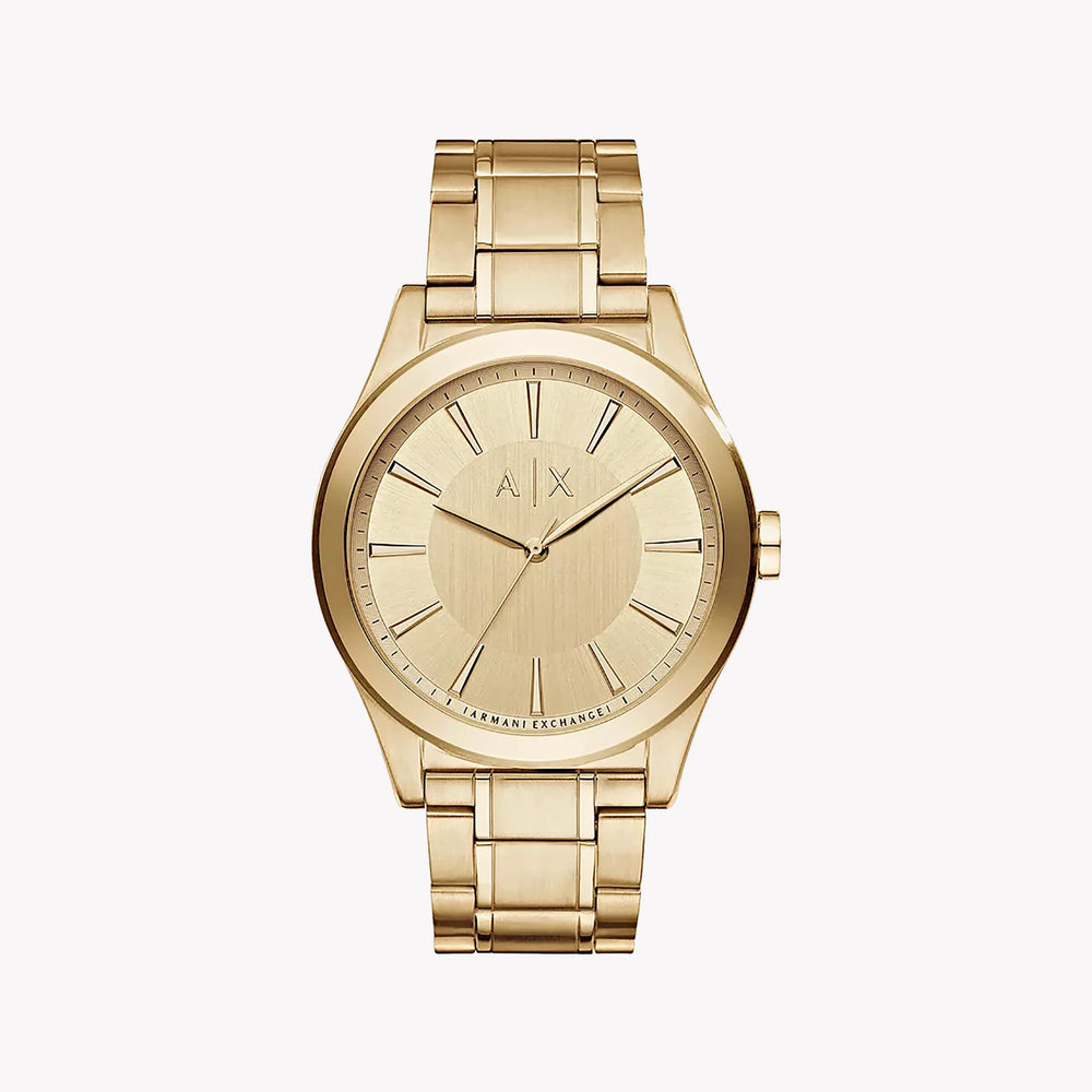 Armani Exchange Men's Gold Stainless Watch | Ax2321 by i-watch