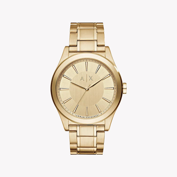 Armani Exchange Men's Gold Stainless Watch | Ax2321 by i-watch