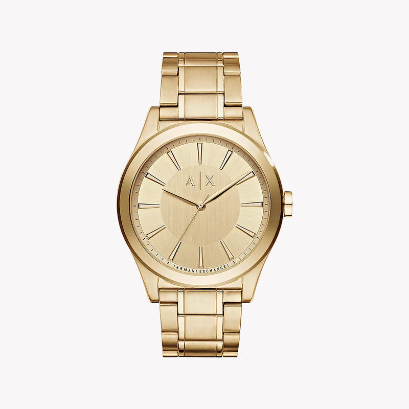 Armani Exchange Men's Gold Stainless Watch | Ax2321 by i-watch