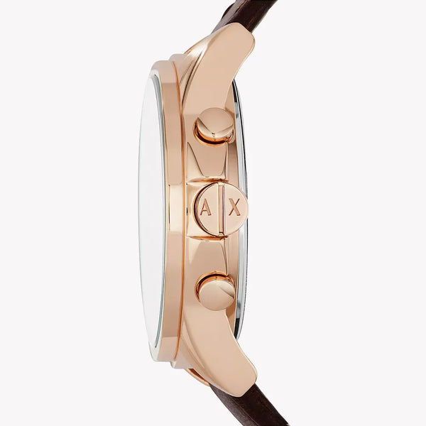 A|X Armani Exchange Men's Rose Gold/Brown Watch | Ax2508