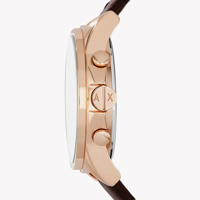 A|X Armani Exchange Men's Rose Gold/Brown Watch | Ax2508 by i-watch