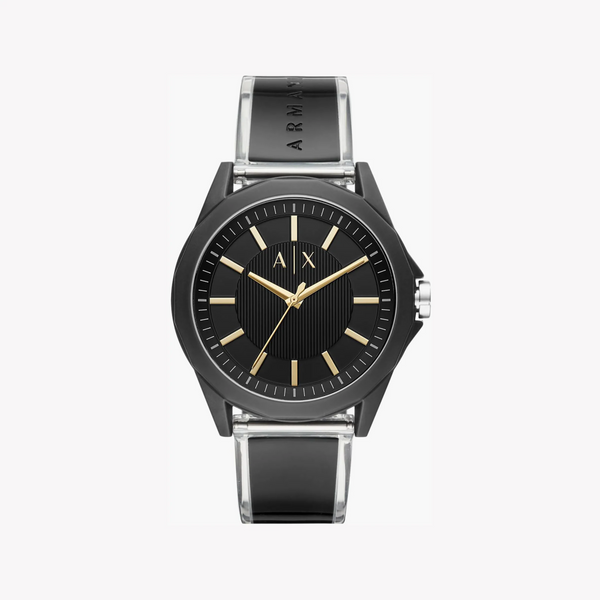 Ax Armani Exchange Men's Black/Silver Watch | Ax2640 by i-watch