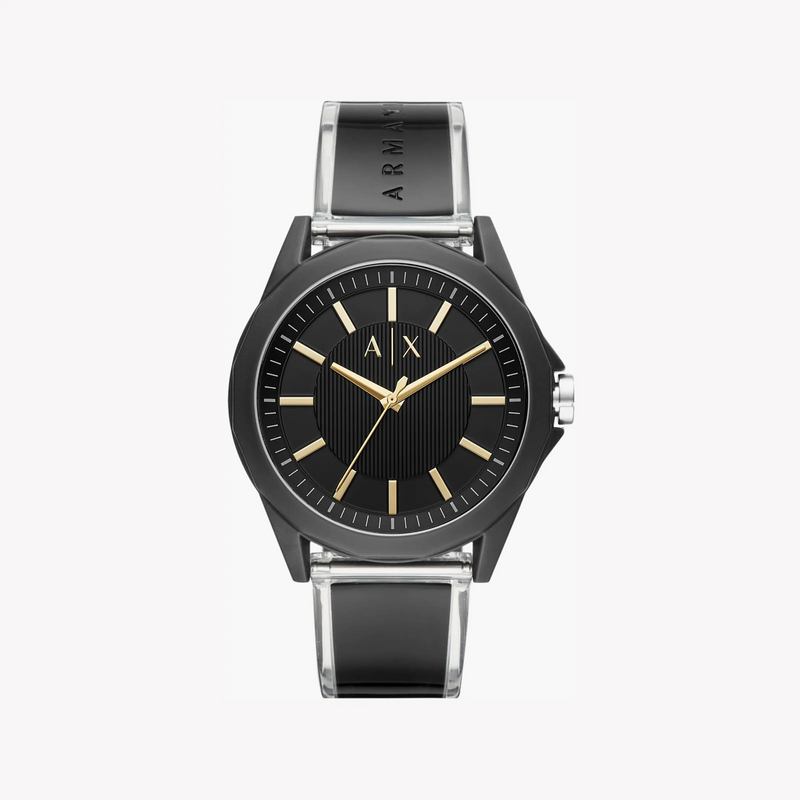 Ax Armani Exchange Men's Black/Silver Watch | Ax2640 by i-watch