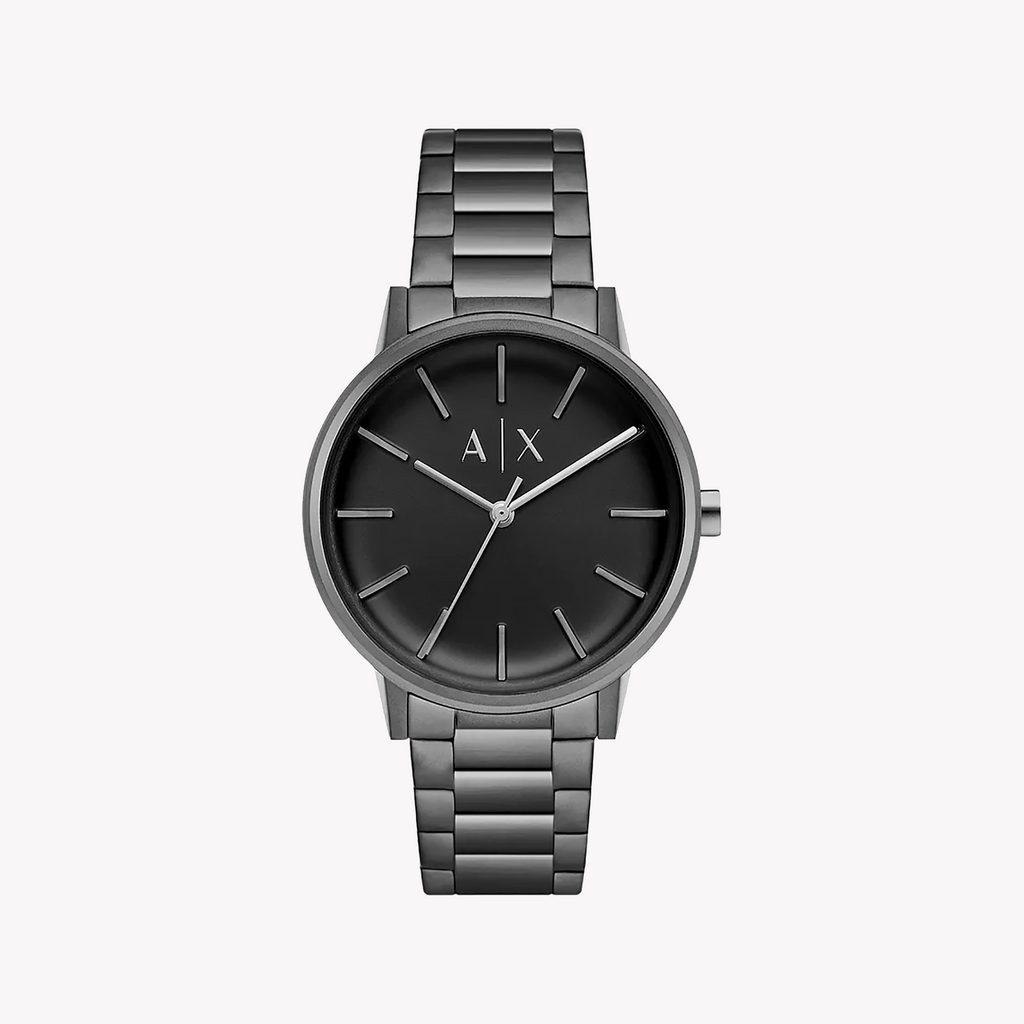 A|X Armani Exchange Men's Black Steel Watch | Ax2761