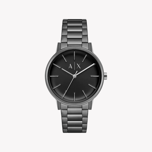 A|X Armani Exchange Men's Black Steel Watch | Ax2761