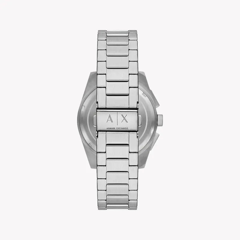A|X Armani Exchange Men's Silver Watch, Green Dial | Ax2862