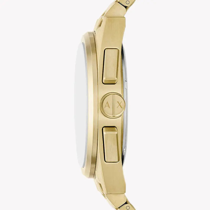 A|X Armani Exchange Men's Gold Watch, Red Dial | Ax2863