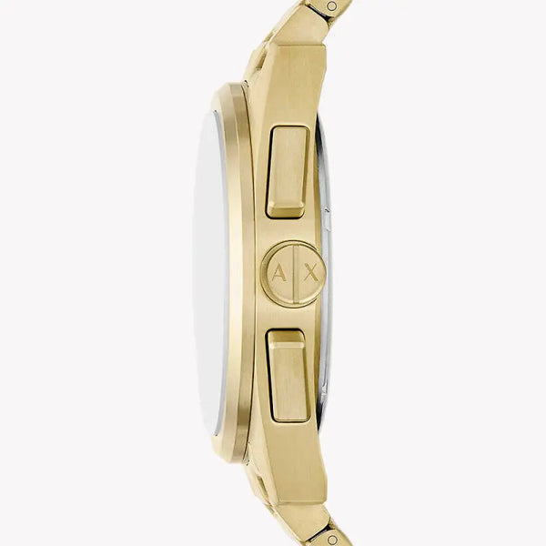 A|X Armani Exchange Men's Gold Watch, Red Dial | Ax2863