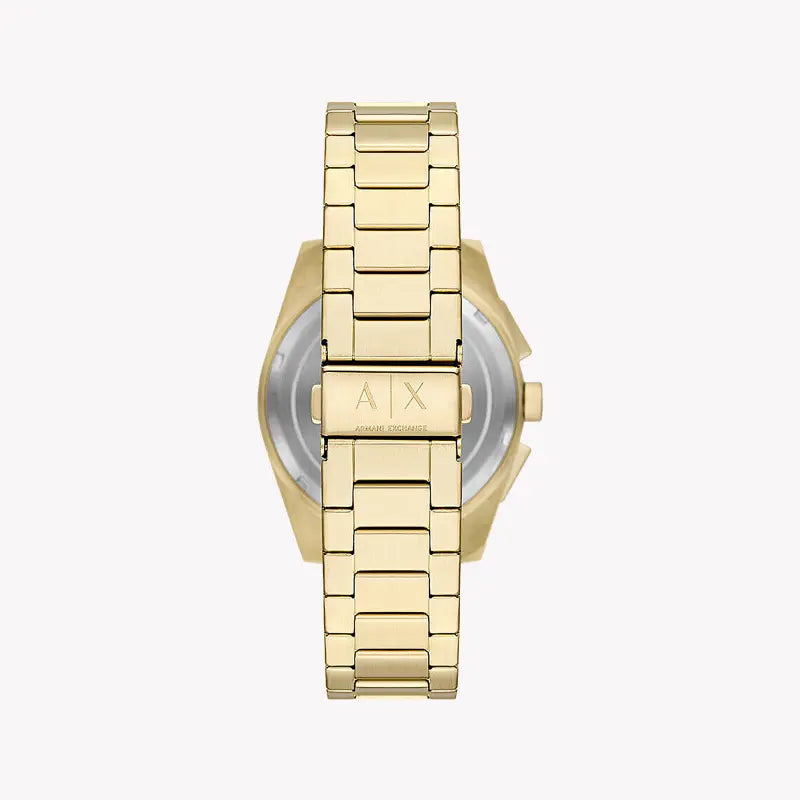 A|X Armani Exchange Men's Gold Watch, Red Dial | Ax2863