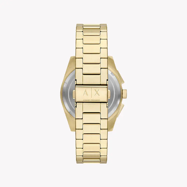 A|X Armani Exchange Men's Gold Watch, Red Dial | Ax2863
