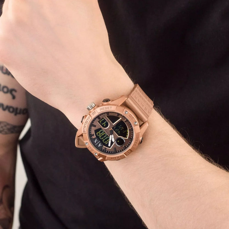 Ax Armani Exchange Men's Rose Gold Watch | Ax2967 by i-watch