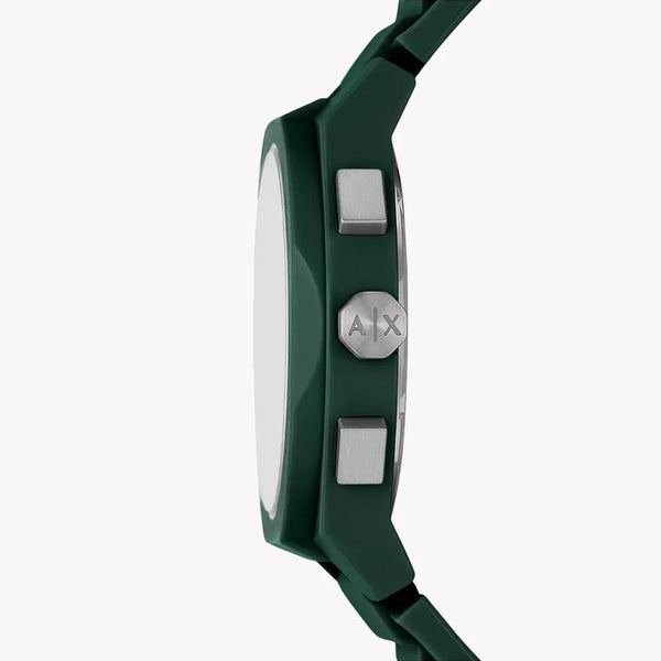 A|X Men's Dark Green Silicone Watch | Ax4163 by i-watch