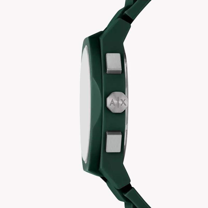 A|X Men's Dark Green Silicone Watch | Ax4163 by i-watch