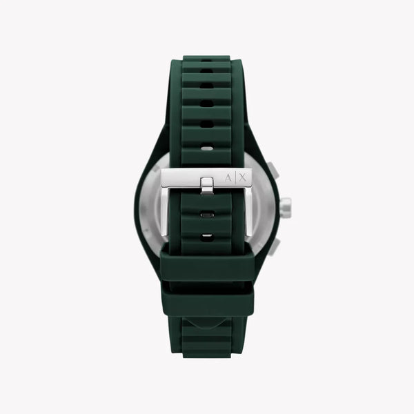 A|X Men's Dark Green Silicone Watch | Ax4163 by i-watch