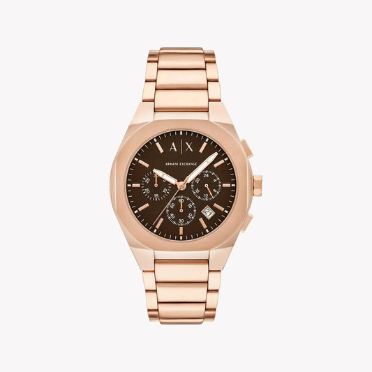 A|X ARMANI EXCHANGE Men's Stainless Steel/Rose Gold Watch | AX4188
