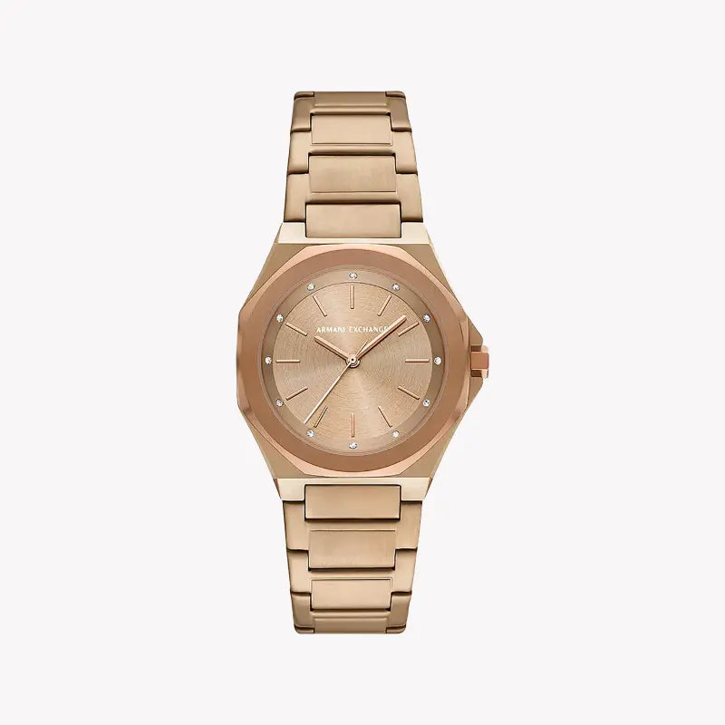 Chic Allure Women's Rose Gold Watch, Stainless Steel | Ax4616