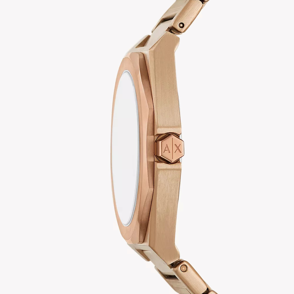 Chic Allure Women's Rose Gold Watch, Stainless Steel | Ax4616