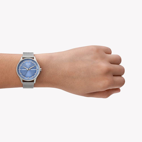 Armani Exchange Lady Hampton Blue Dial Women's Watch AX5275