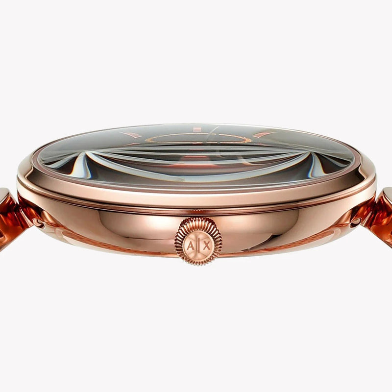 A|X Armani Women's Rose Gold Watch | Ax5384 by i-watch
