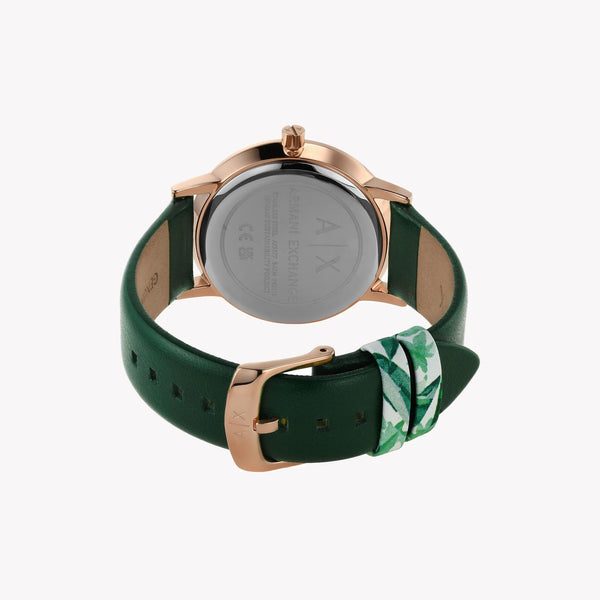 Armani Exchange Lola Quartz Rose Gold Dial Ladies Watch AX5577