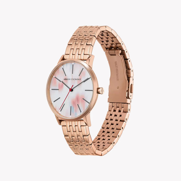 A|X Armani Women's Rose Gold Stainless Watch | Ax5589 by i-watch