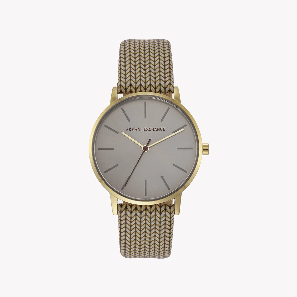 A|X Armani Exchange Women's Gold/Brown Watch | Ax5594 by i-watch