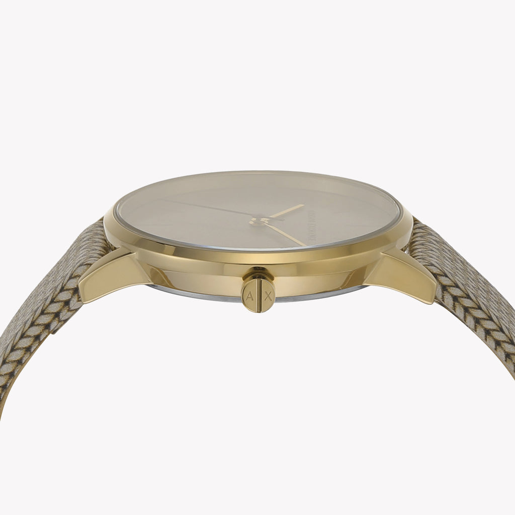 A|X Armani Exchange Women's Gold/Brown Watch | Ax5594