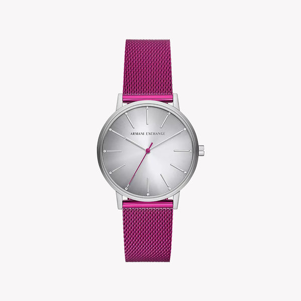 A|X Armani Exchange Women's Silver/Pink Watch | Ax5616 by i-watch