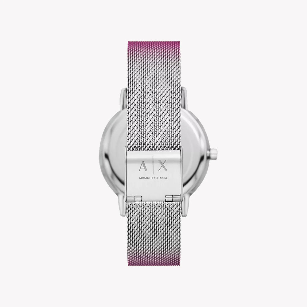 A|X Armani Exchange Women's Silver/Pink Watch | Ax5616 by i-watch