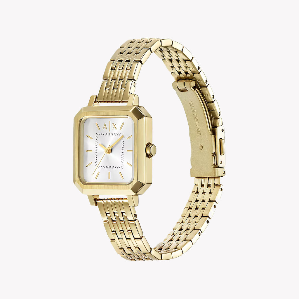 A|X Armani Exchange Women's Gold Stainless Steel Watch | Ax5725