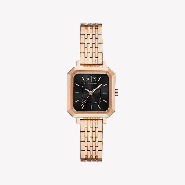 Armani Exchange Leila Quartz Black Dial Ladies Watch