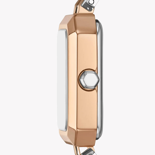 A|X ARMANI EXCHANGE Women's Rose Gold & Silver Watch | AX5810