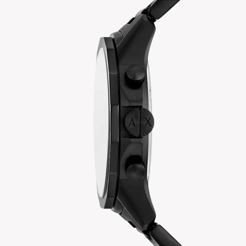 A|X Armani Exchange Men's Black Watch, Black Dial | Ax7163set