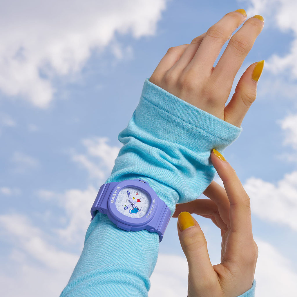 Casio G-Shock Women's Blue Resin, Multicolor Dial | Bga-10-6aer