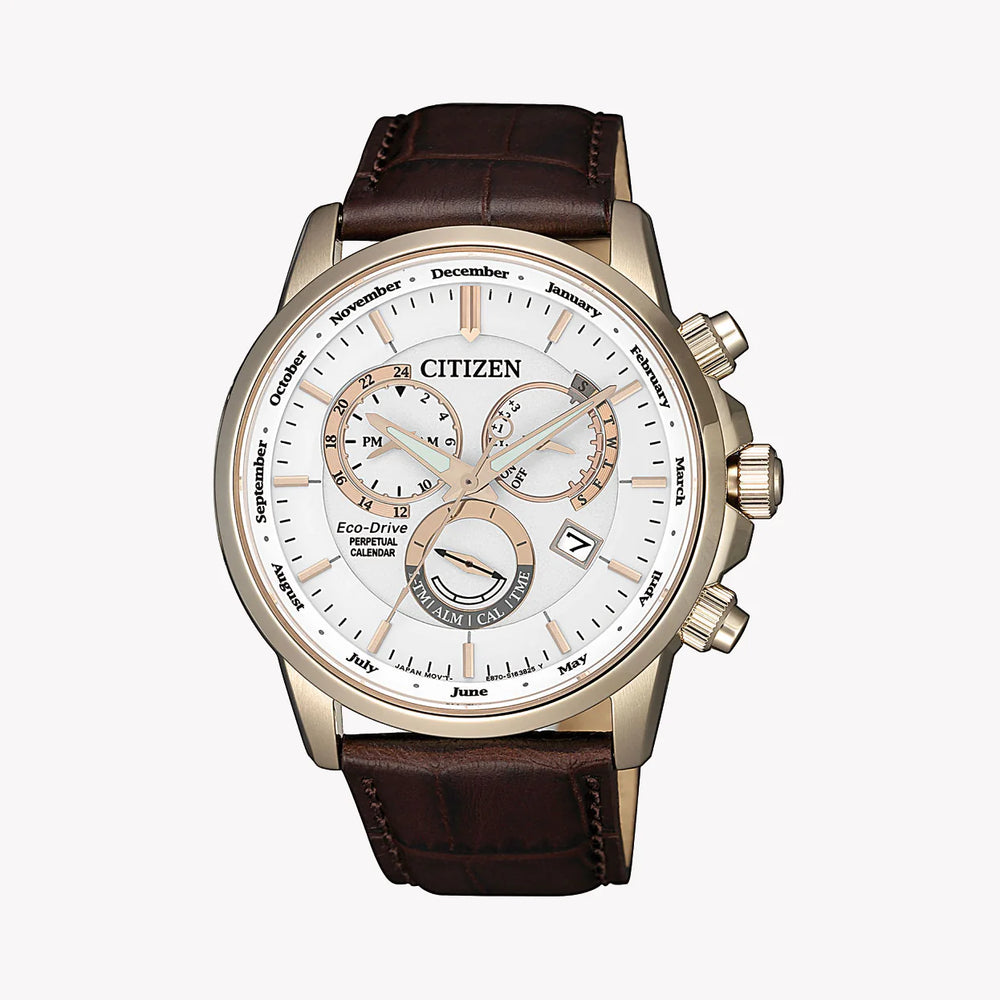 Citizen Bl8153-11a Elegance - Golden Timepiece With Leather Band & Eco-Drive by i-watch