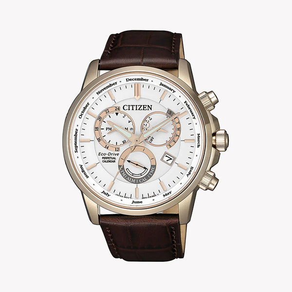 Citizen Bl8153-11a Elegance - Golden Timepiece With Leather Band & Eco-Drive by i-watch