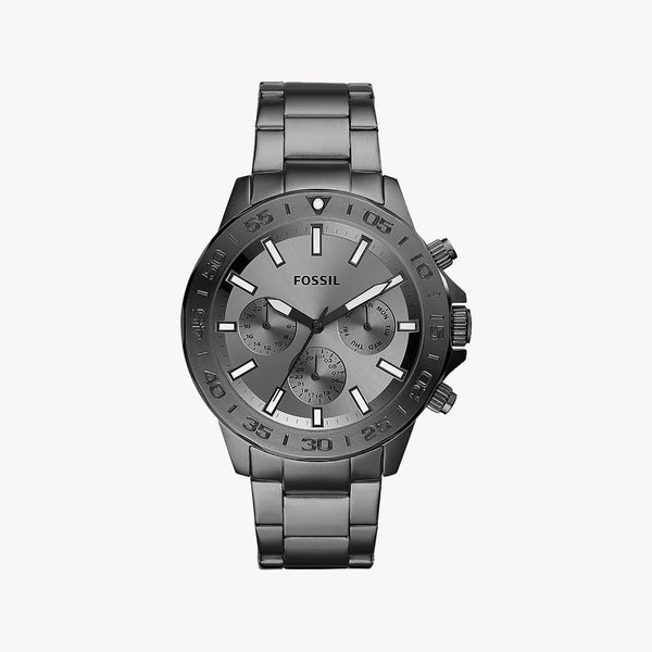 Bannon Multifunction Smoke Stainless Steel Watch