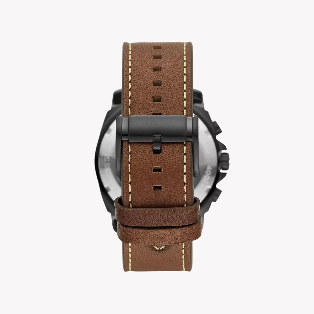 Fossil Men's Black/Brown, Green Dial Watch | Bq2760 by i-watch