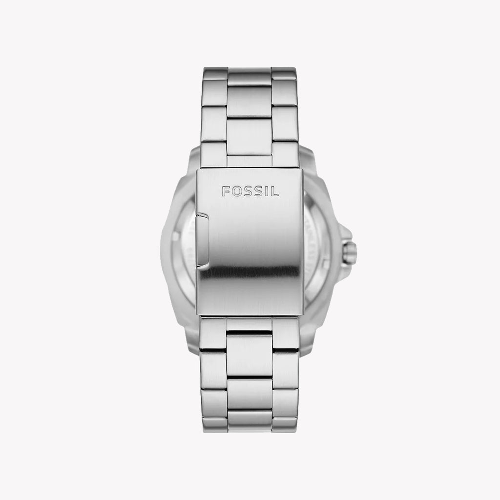 Fossil Men's Stainless Steel, Silver | Bq2789