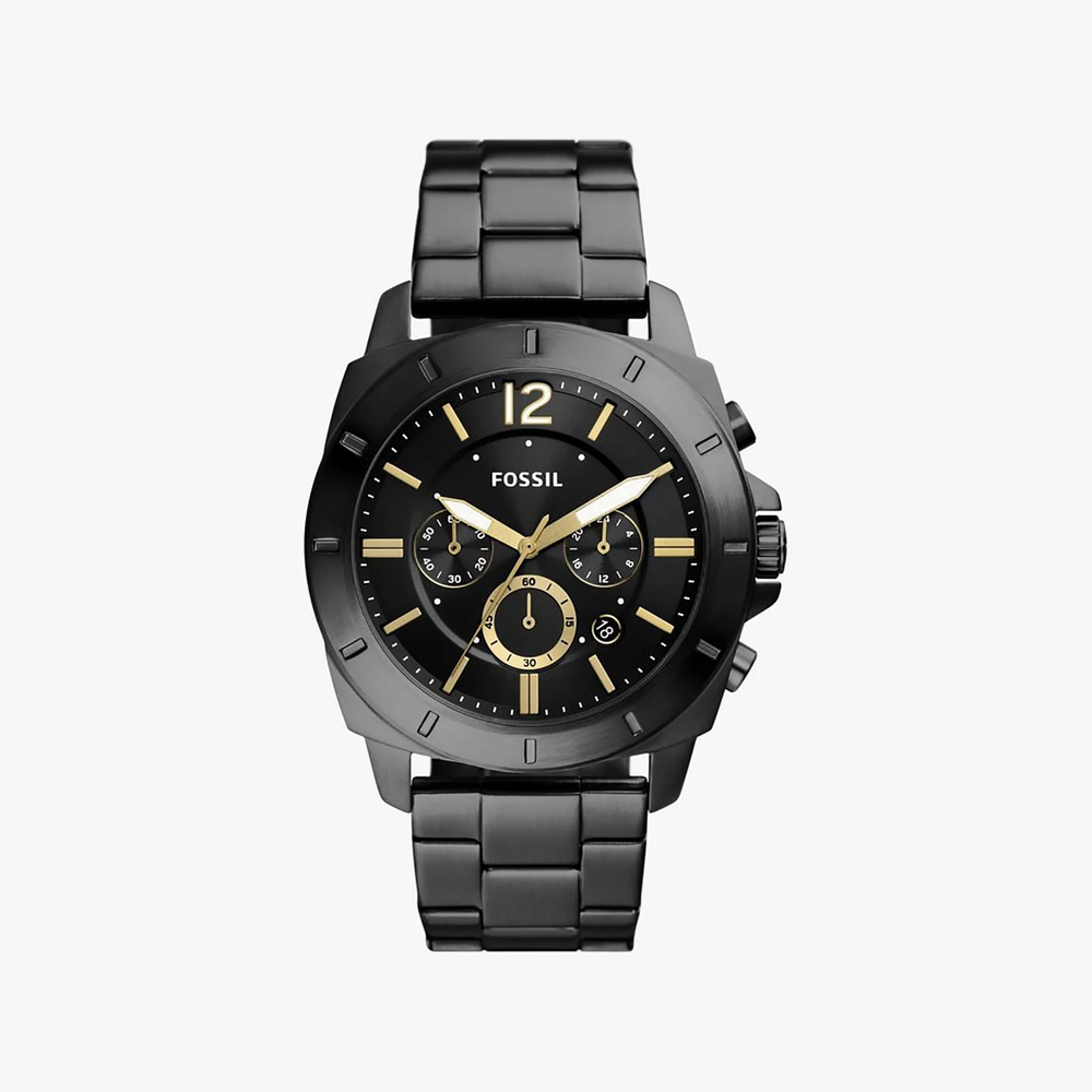 Fossil Men's Black Stainless Steel Watch | Bq2818 by i-watch