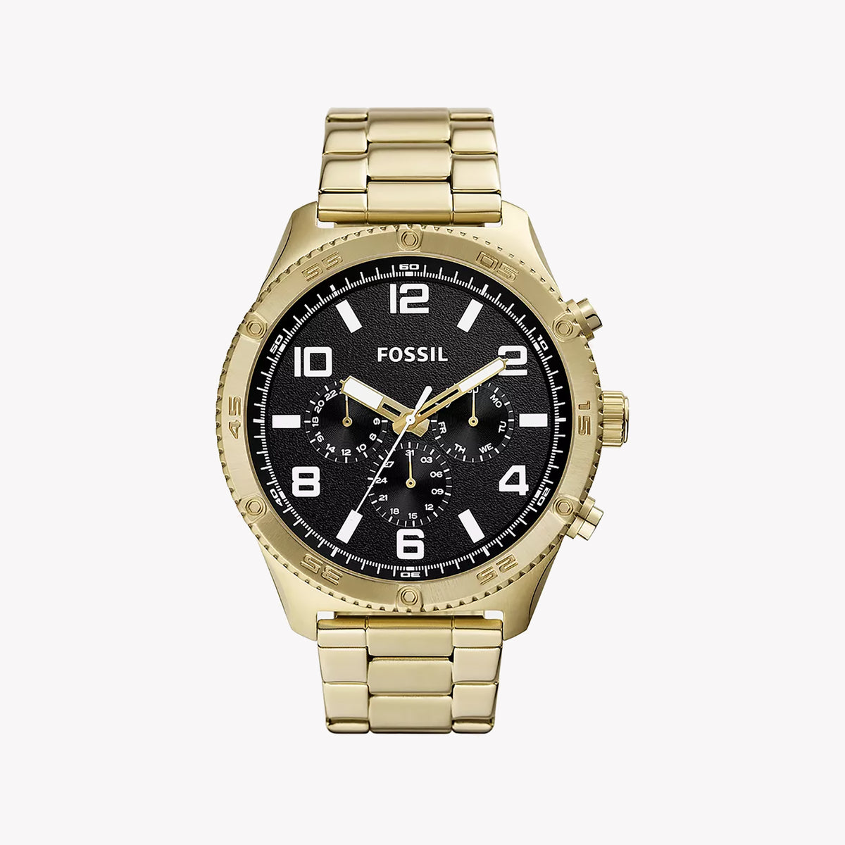 Fossil Men's Gold Stainless Steel Watch | Bq2824