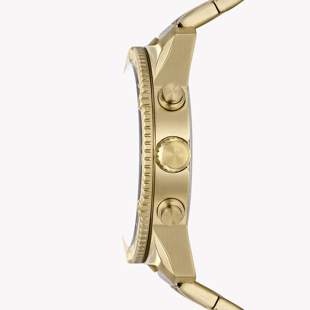 Fossil Men's Gold Stainless Steel Watch | Bq2824 – i-Watch