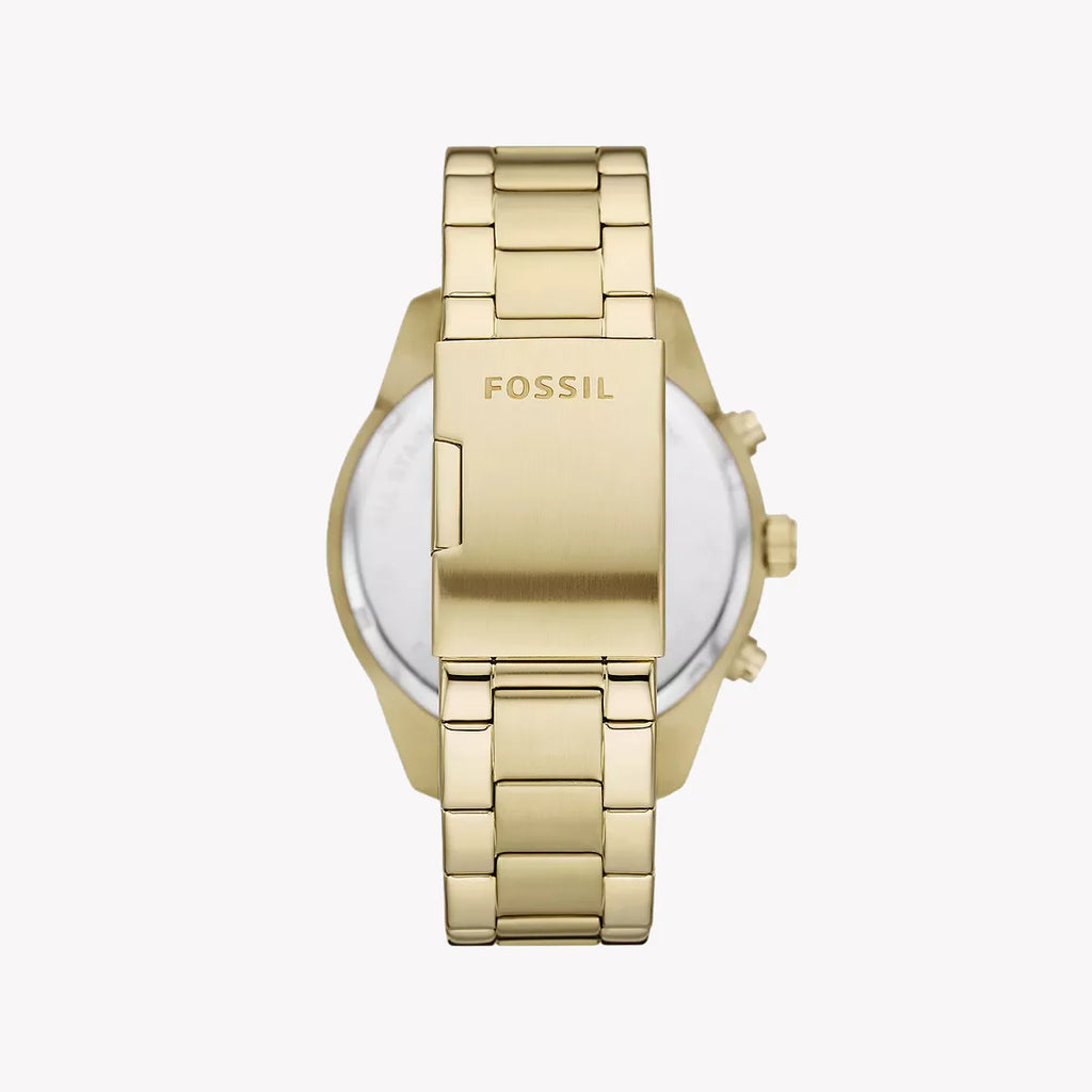 Fossil Men's Gold Stainless Steel Watch Bq2824 – i-Watch